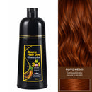 Shampoo Black Hair Dye 3 em 1 — 500ml